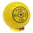 Power Size 0 Electric Yellow Star Logo - Gripped