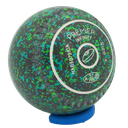 Premier Infinity Size 4 Mint-Lime Gripped - Made exclusively by Taylor Bowls - Football Logo