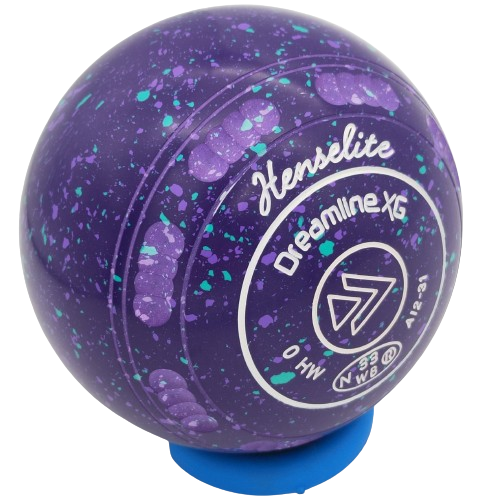 Henselite Dreamline XG Size 0 Grapevine Gripped  Purple-Violet-Mint