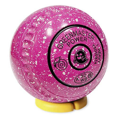 Power Size 1 Pink Ghost Logo - Dimple