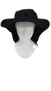[304NVY] Hunter Ventilated Wide Brim Legionnair Lawn Bowls Hat (Navy)