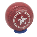 Power Size 3 Maroon/Red Star Logo - Dimples