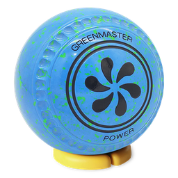 [POW4AA502337A] Power Size 4 Ocean Swirl Logo - Gripped